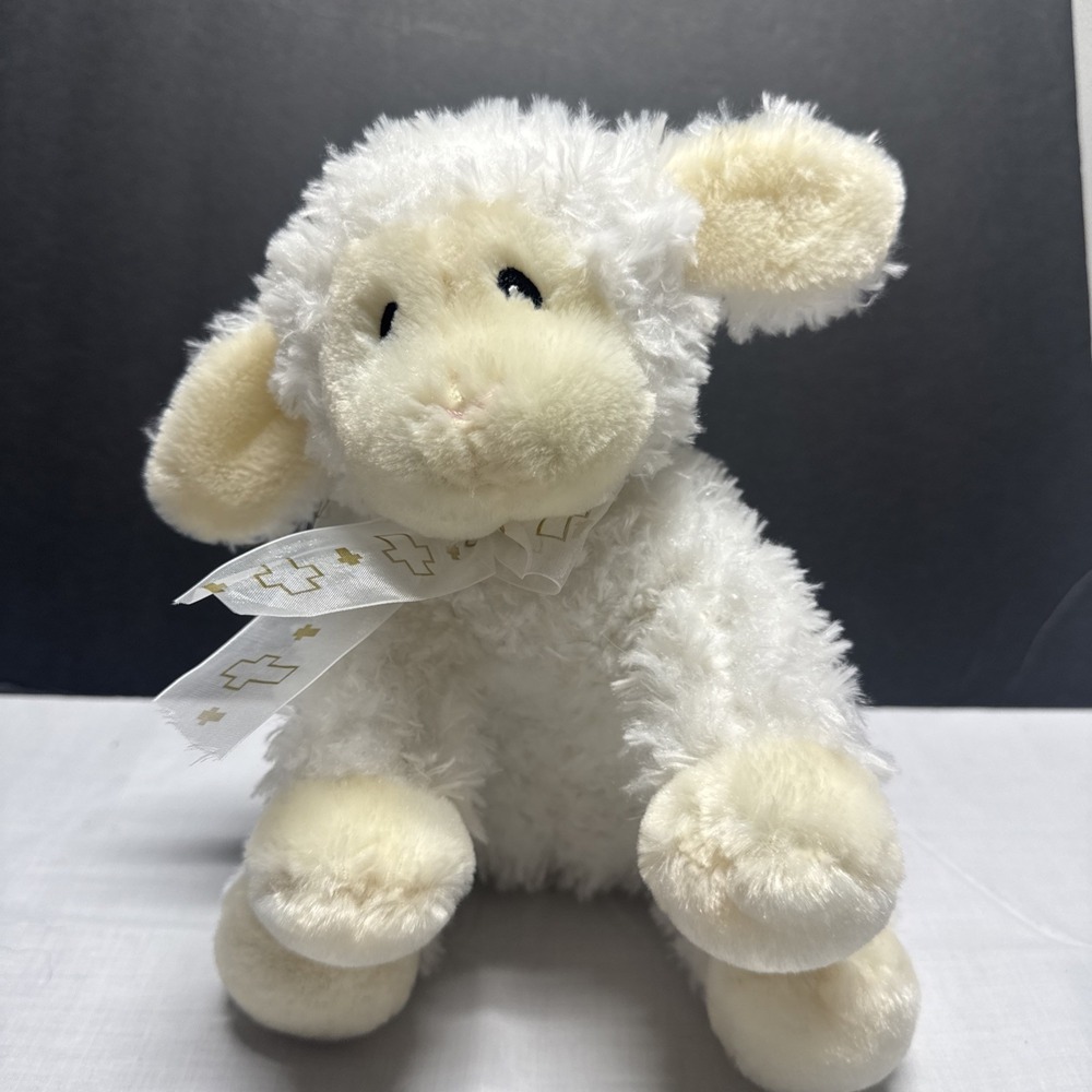 NWT Baby Gund Heaven's Blessings Lamb Plush Gracious Waggie Musical Moves
